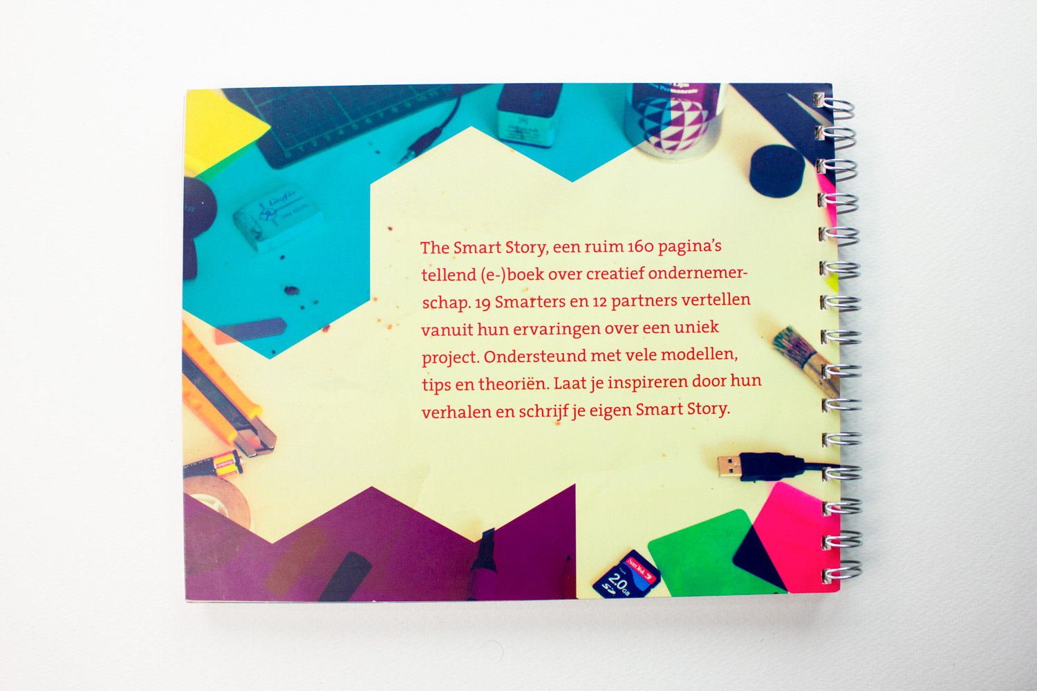 Ontwerp boek The Smart Story, back | Studio Index